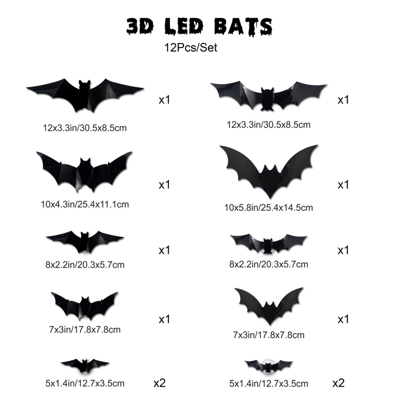 PhantomBats 3D LED Set