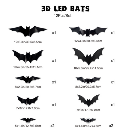 PhantomBats 3D LED Set