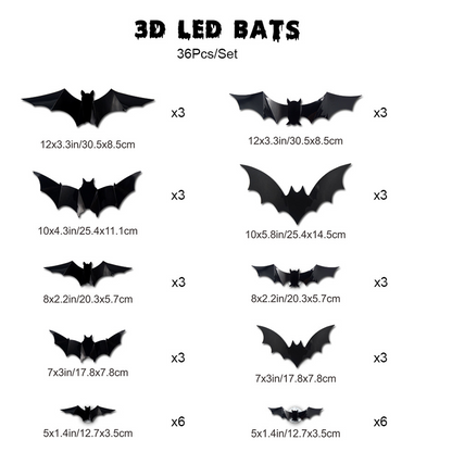 PhantomBats 3D LED Set