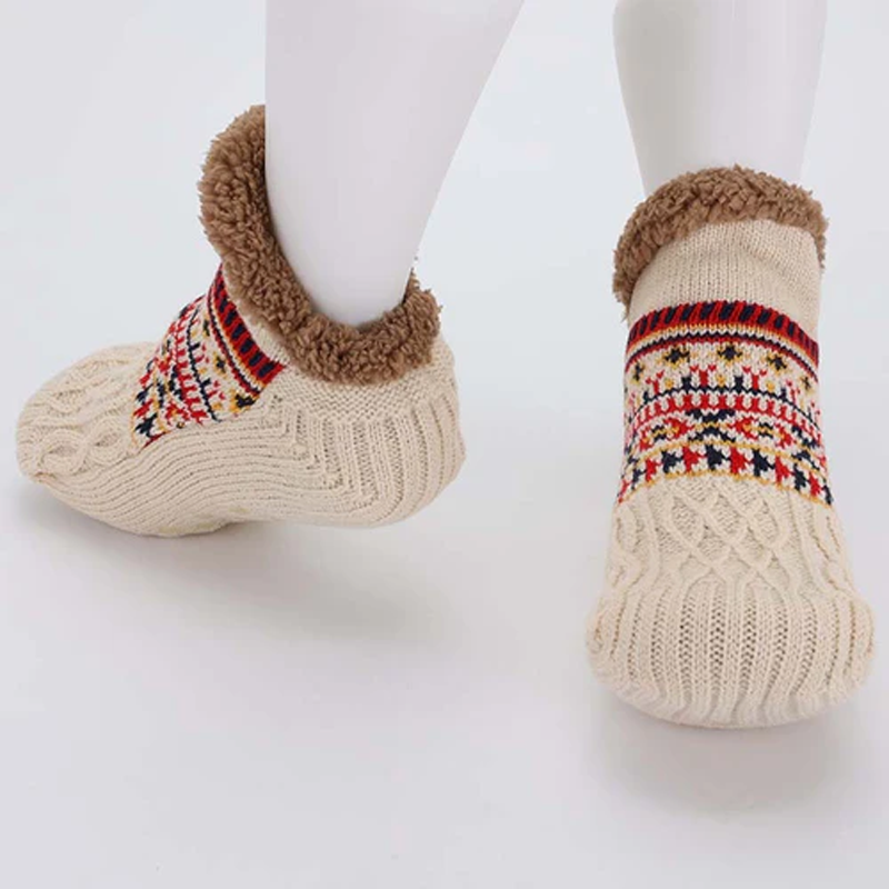 SoftNest Non-Slip Socks – Plush Indoor Comfort