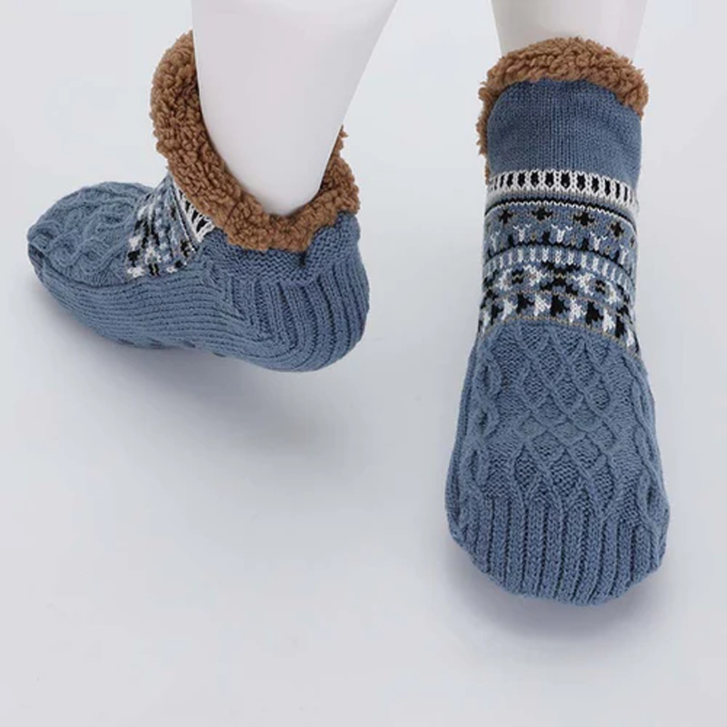 SoftNest Non-Slip Socks – Plush Indoor Comfort