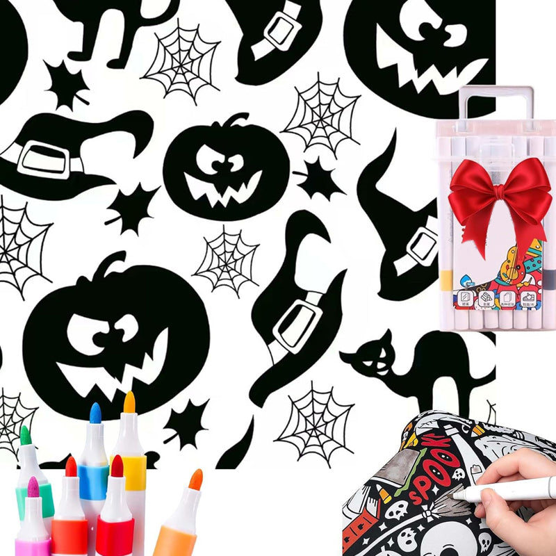 DoodleDream Coloring Blanket