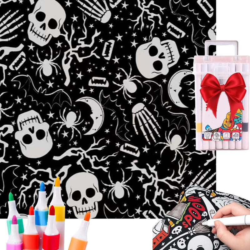 DoodleDream Coloring Blanket