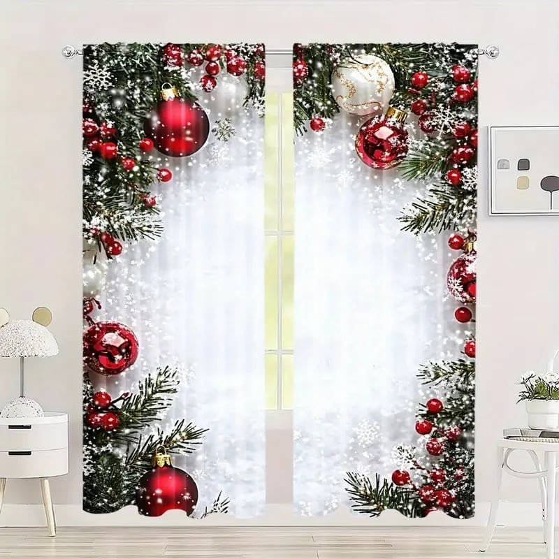 ChristmasCharm Curtains