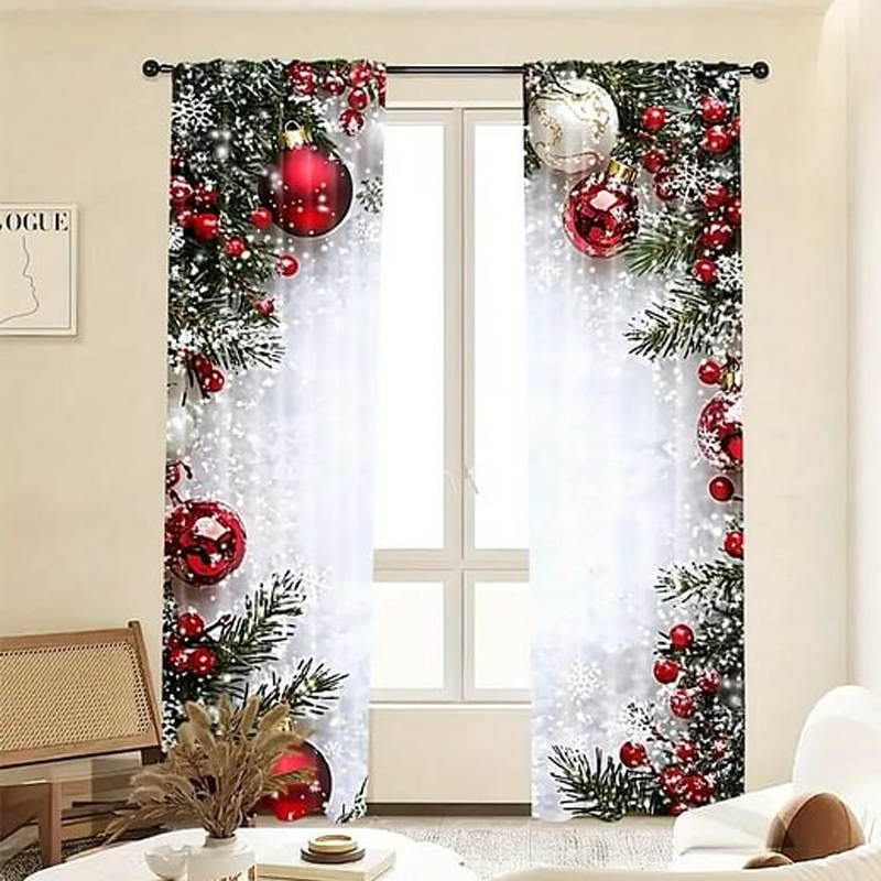 ChristmasCharm Curtains