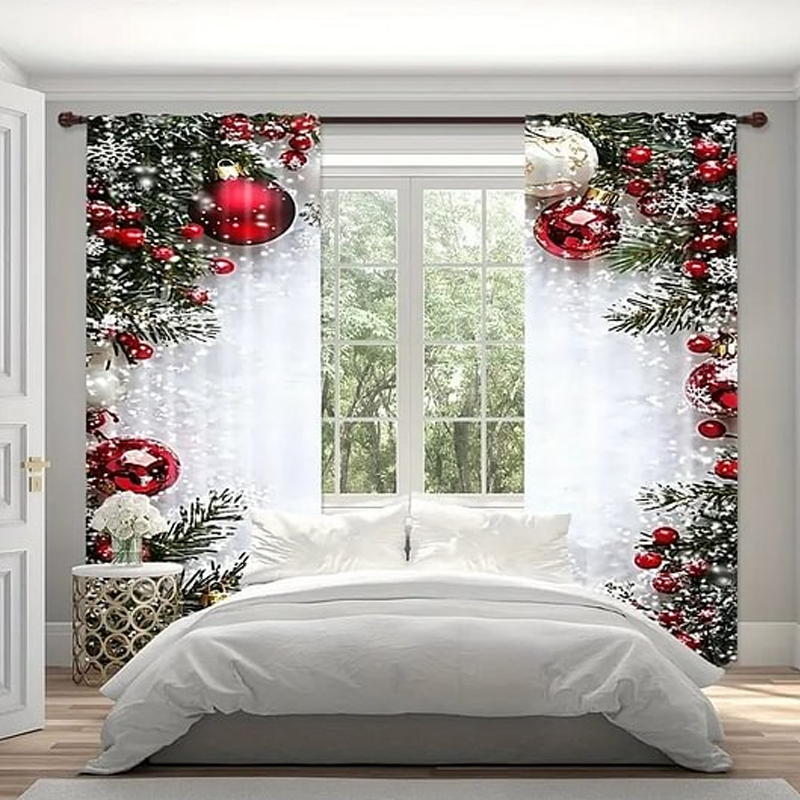 ChristmasCharm Curtains