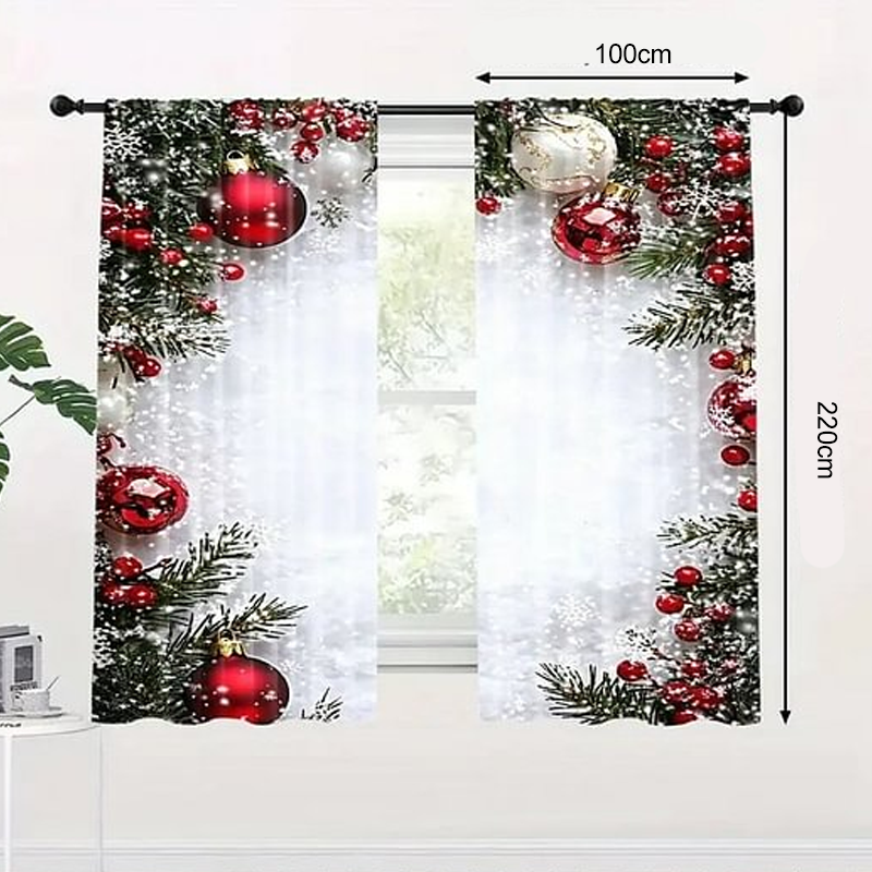 ChristmasCharm Curtains