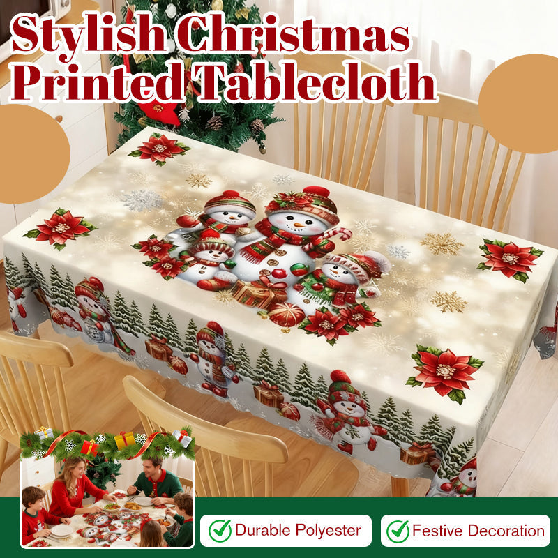 FestiveGlow Tablecloth