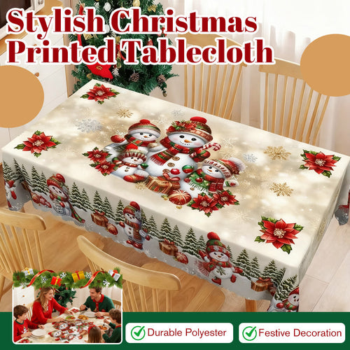 FestiveGlow Tablecloth