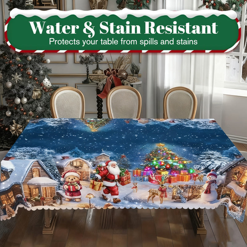 FestiveGlow Tablecloth