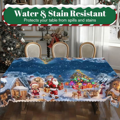 FestiveGlow Tablecloth