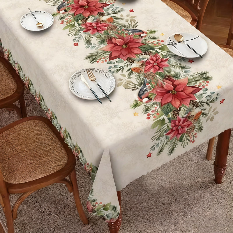 FestiveGlow Tablecloth