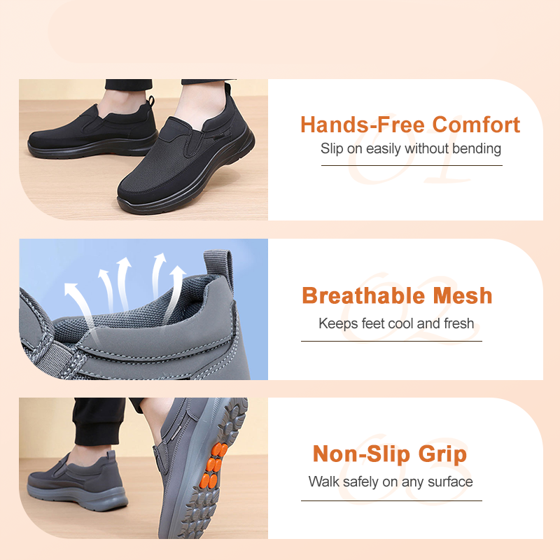 StepEz Orthopedic Slip-On Sneakers