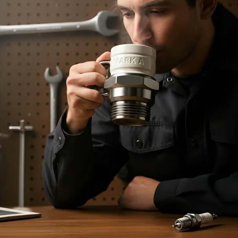 SparkSip Novelty Mug