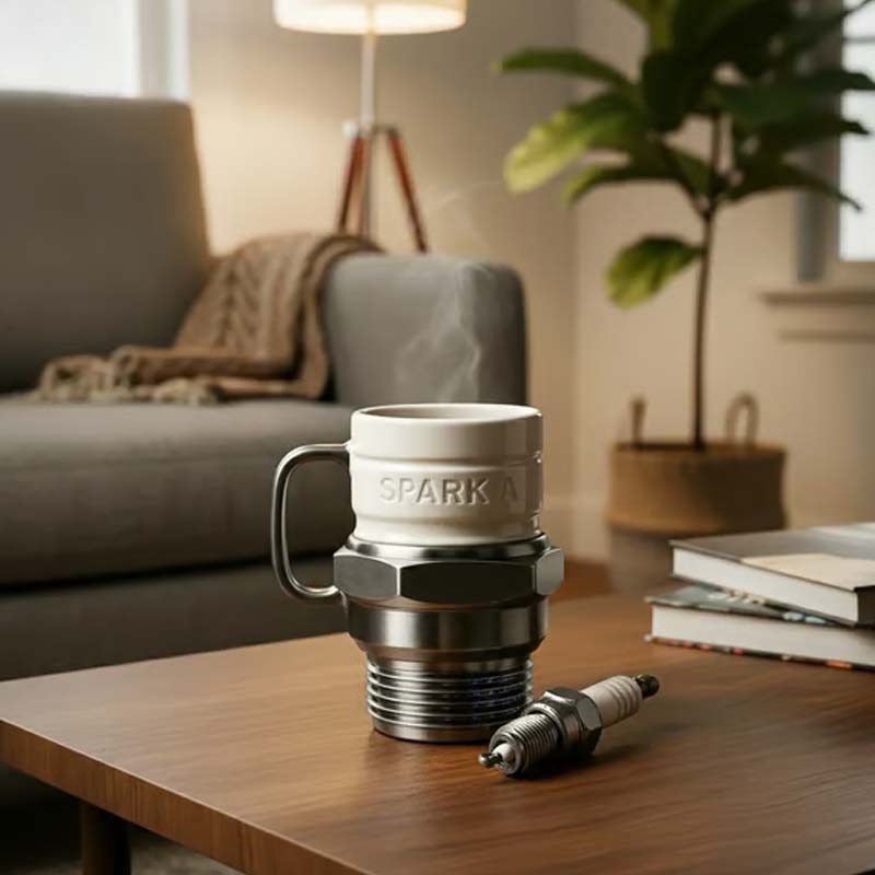 SparkSip Novelty Mug