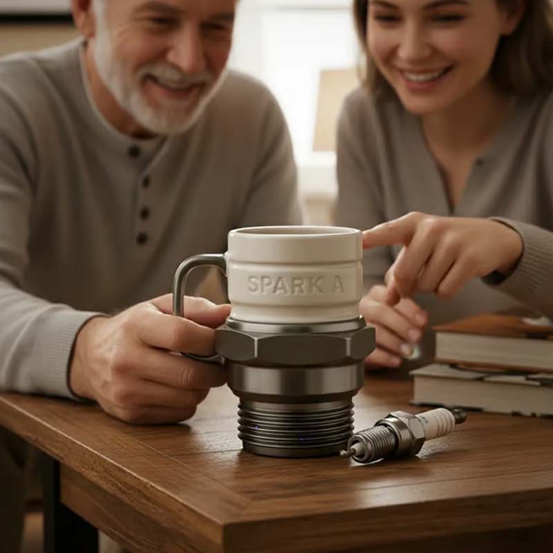 SparkSip Novelty Mug