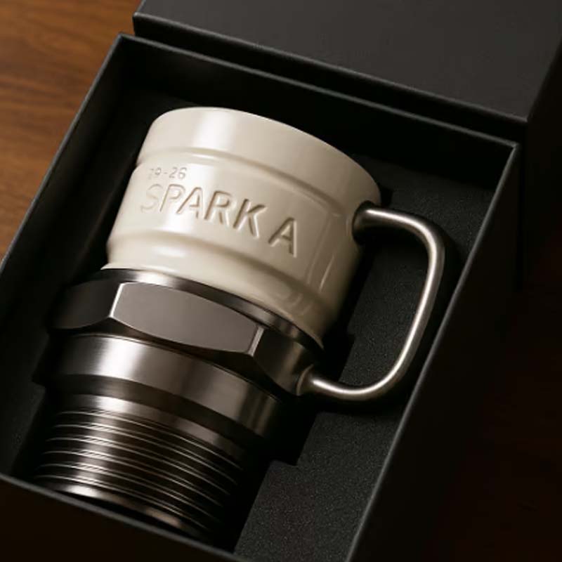 SparkSip Novelty Mug