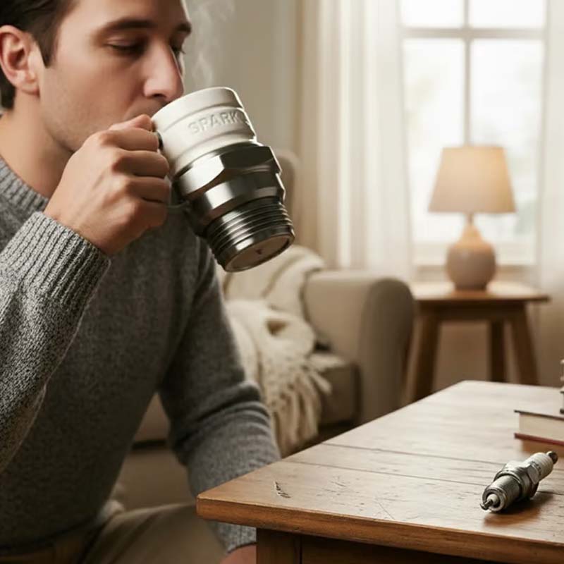 SparkSip Novelty Mug