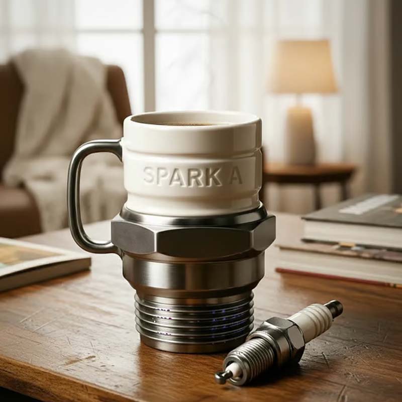 SparkSip Novelty Mug