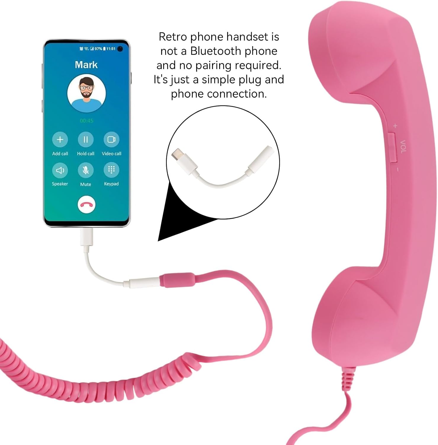 RetroCall Classic Handset