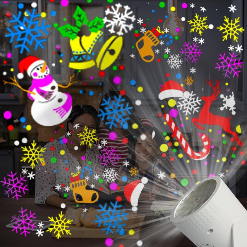 HolidayGlow USB Projector