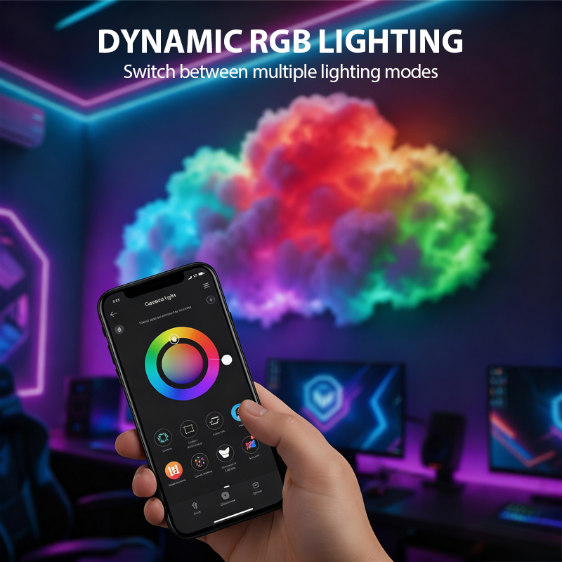 RainbowNimbus LED Cloud