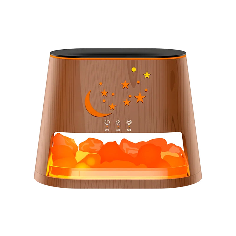 GlowRock Flame Effect Aroma Humidifier