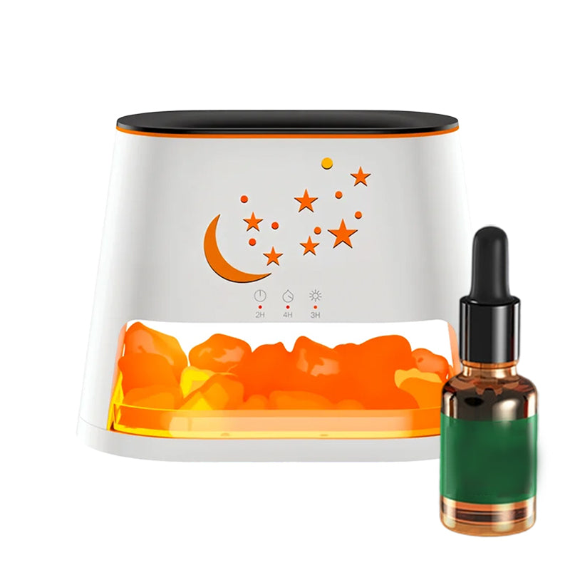 GlowRock Flame Effect Aroma Humidifier