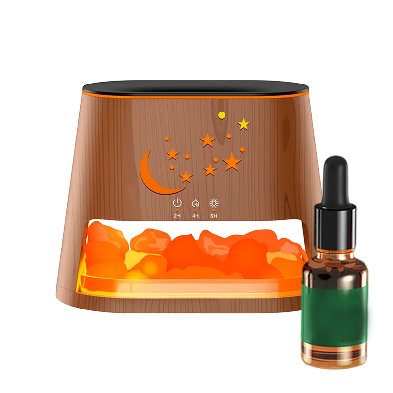 GlowRock Flame Effect Aroma Humidifier