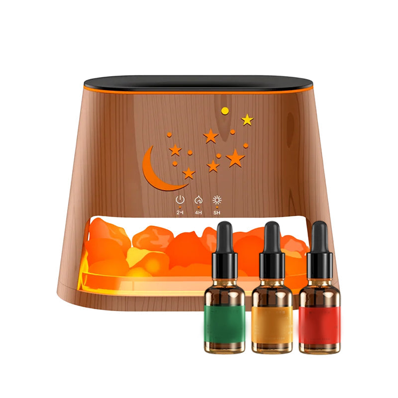 GlowRock Flame Effect Aroma Humidifier