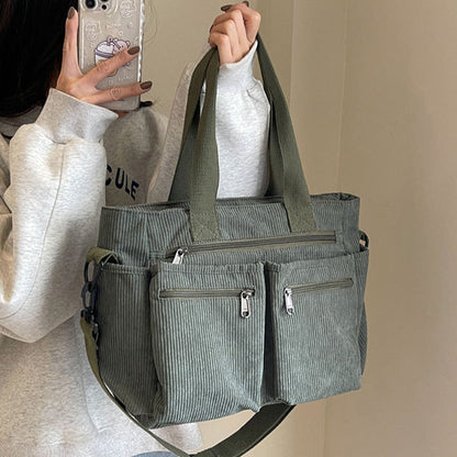 Vintage Monochrome Shoulder Bag