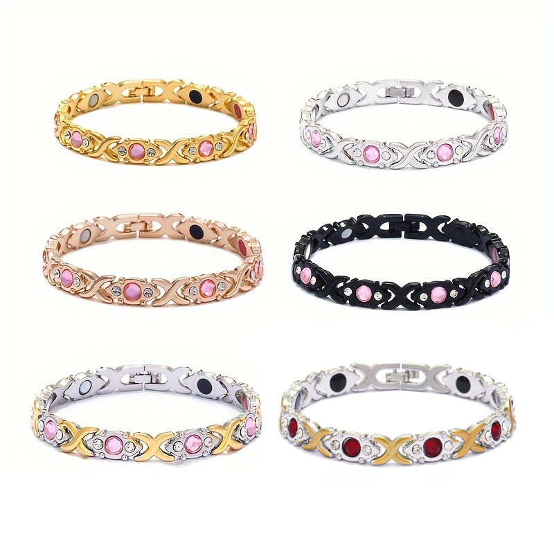 Charmelle Adjustable Rhinestone Bracelet