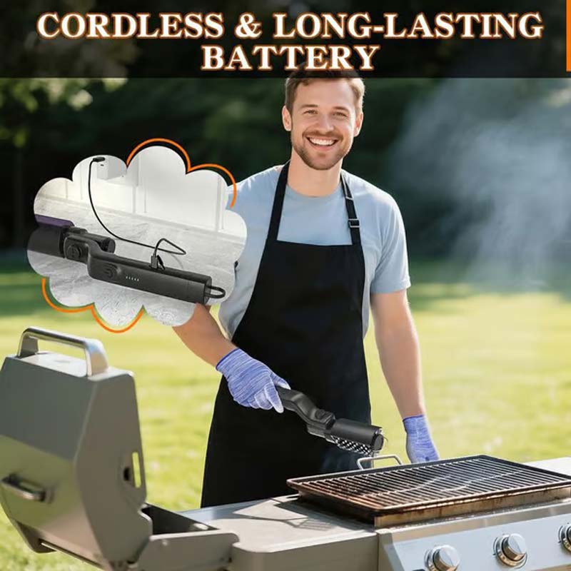 Electric BBQ Grill Cleaning Brush