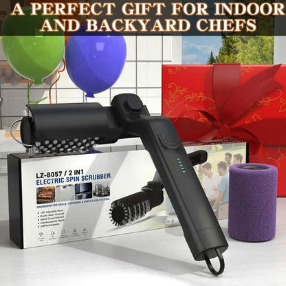Electric BBQ Grill Cleaning Brush