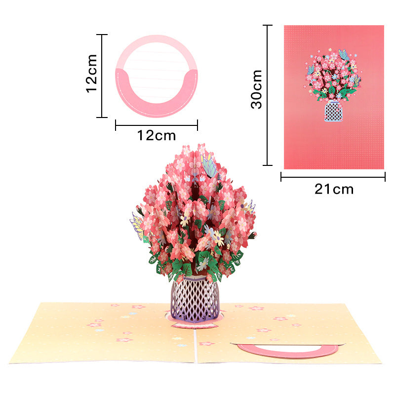 FloraFold Pop-Up Flower Card & Décor