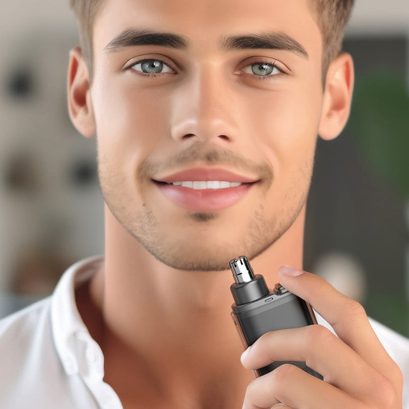 GroomEase Type-C Nose Hair Trimmer