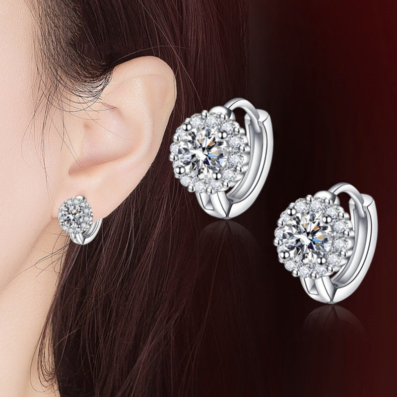 StellarShine Luxe Hoops