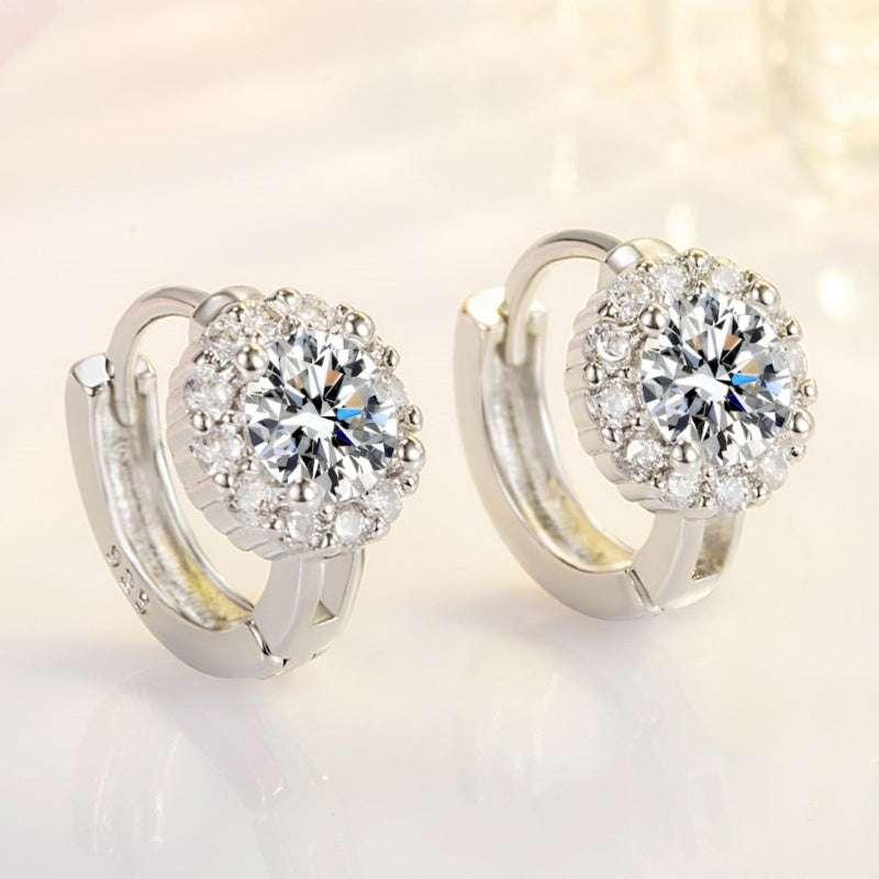 StellarShine Luxe Hoops