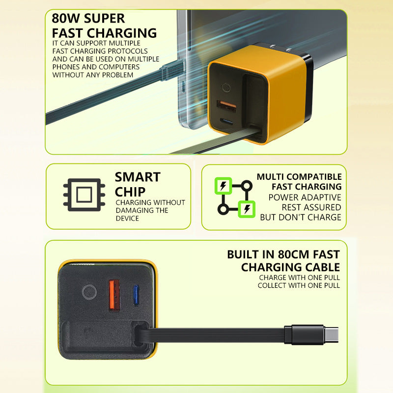 GaN 65W Car Charger