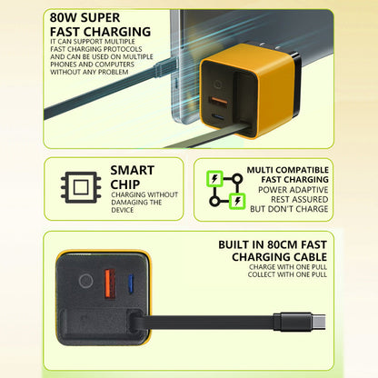 GaN 65W Car Charger