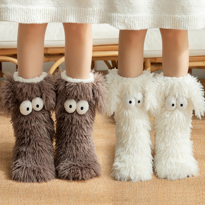 Women's Plush Slipper Socks