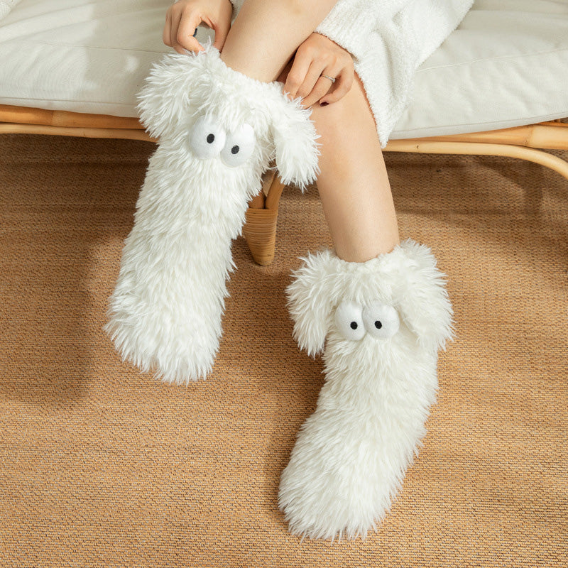 Women's Plush Slipper Socks