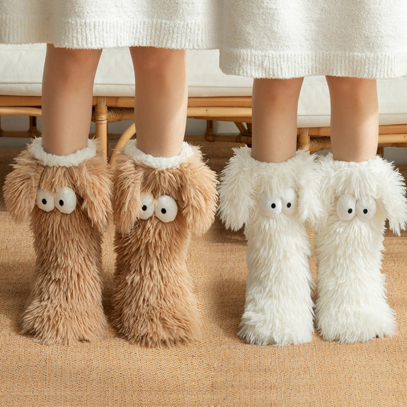 Women's Plush Slipper Socks