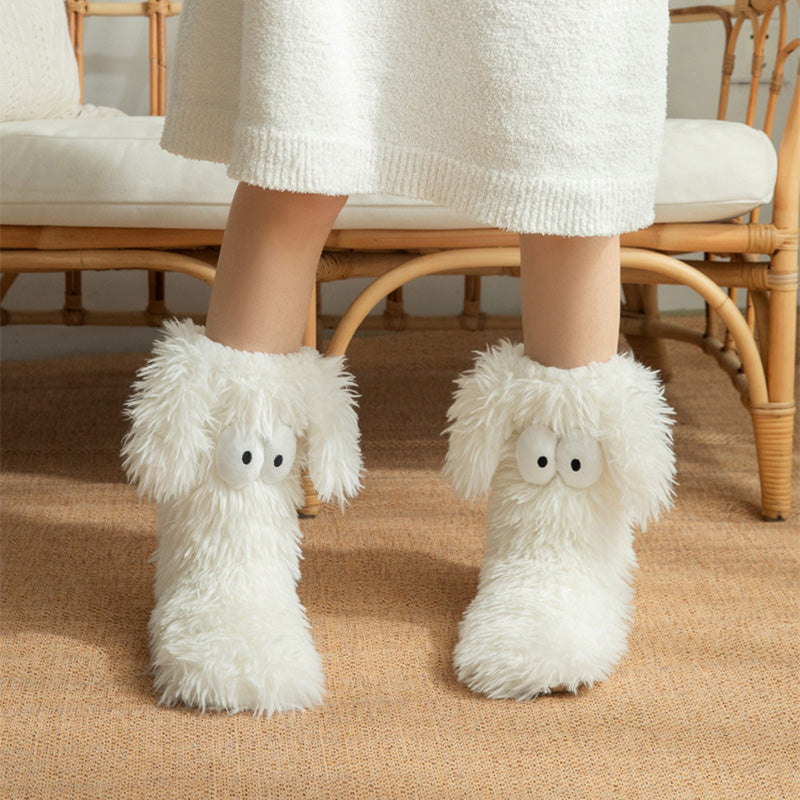 Women's Plush Slipper Socks