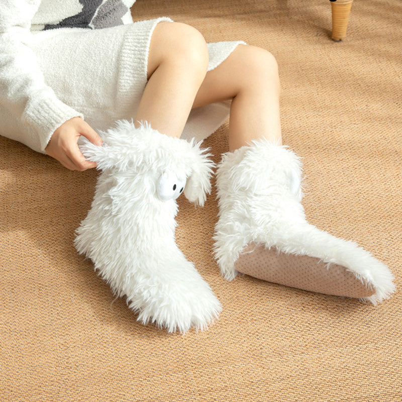 Women's Plush Slipper Socks