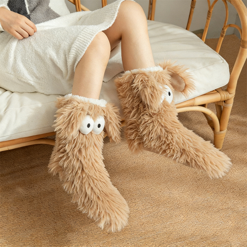 Women's Plush Slipper Socks