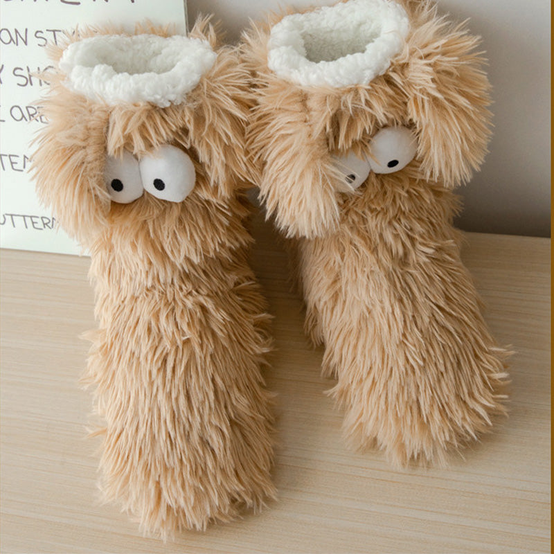 Women's Plush Slipper Socks