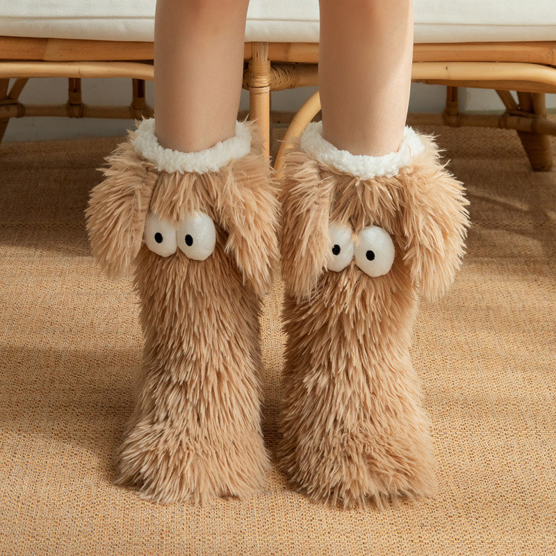 Women's Plush Slipper Socks