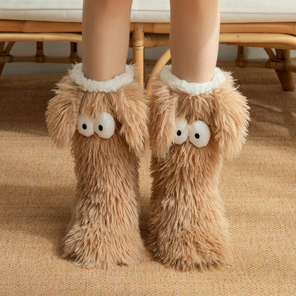 Women's Plush Slipper Socks