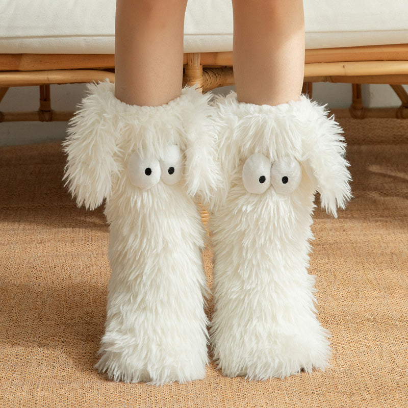 Women's Plush Slipper Socks